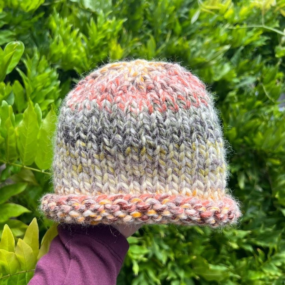 Hand Knit Toddler Beanie